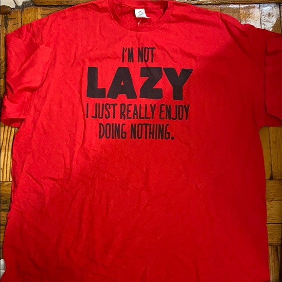 Other - 2 for $15 NWOT men’s red lazy shirt